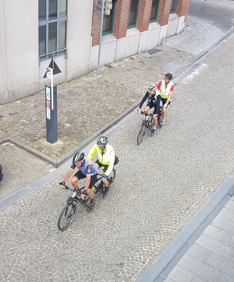 Cyclocoeur à Tournai