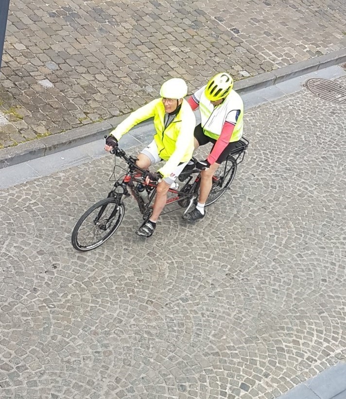 Cyclocoeur à Tournai